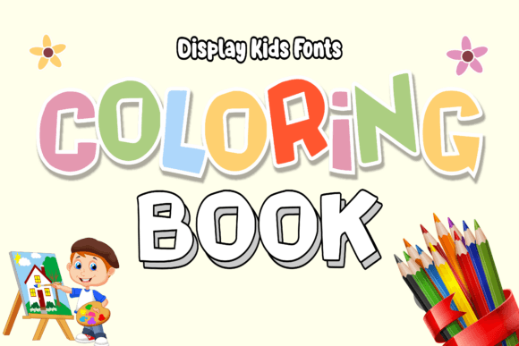 Coloring Book: The Font That Brings Instant Joy to Your Designs