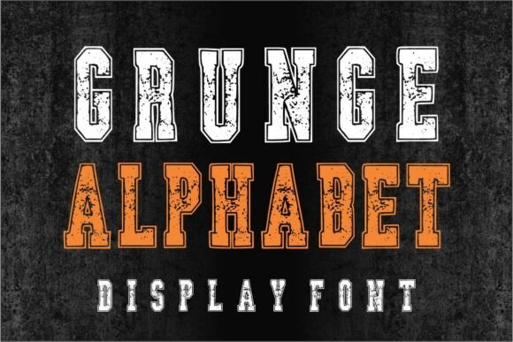 Grunge Alphabet: Mastering Raw, Distressed Typography