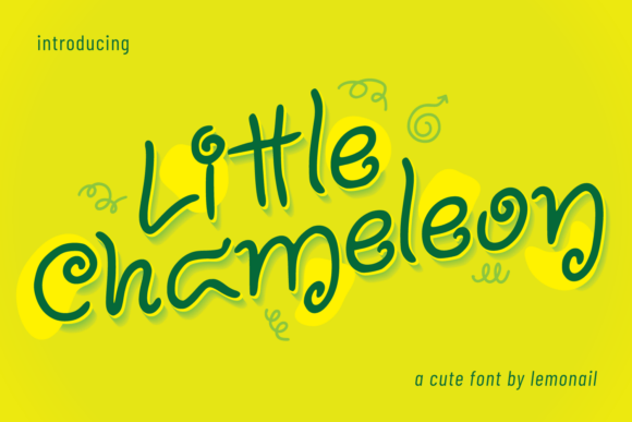 Little Chameleon: A Whimsical Typeface for Modern Creatives