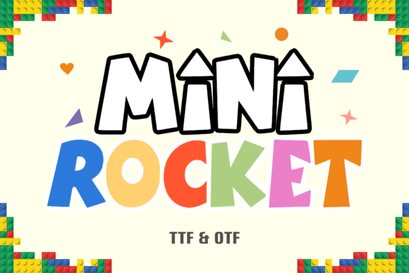 Mini Rocket: A Playful Font for Bold, Creative Projects
