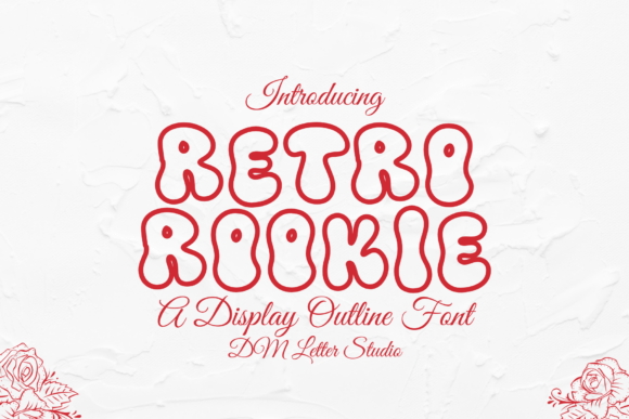 Retro Rookie: Your Go-To Font for Playful 70s and 80s Vibes