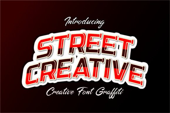 Street Creative: A Playful Graffiti Typeface for Bold Designs