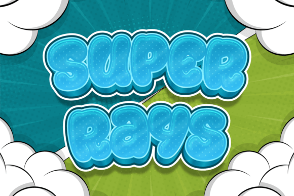 Super Rays: The Bold Font for Unforgettable Design